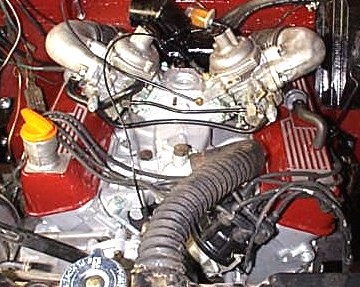 V8 engine